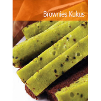 Brownies Kukus Sarikaya Pandan
